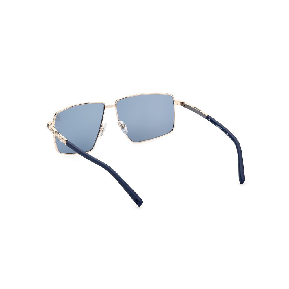 Lunettes de soleil Timberland en métal gris