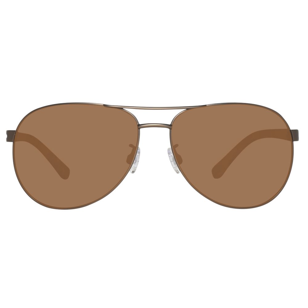 Lunettes de soleil Timberland en métal gris