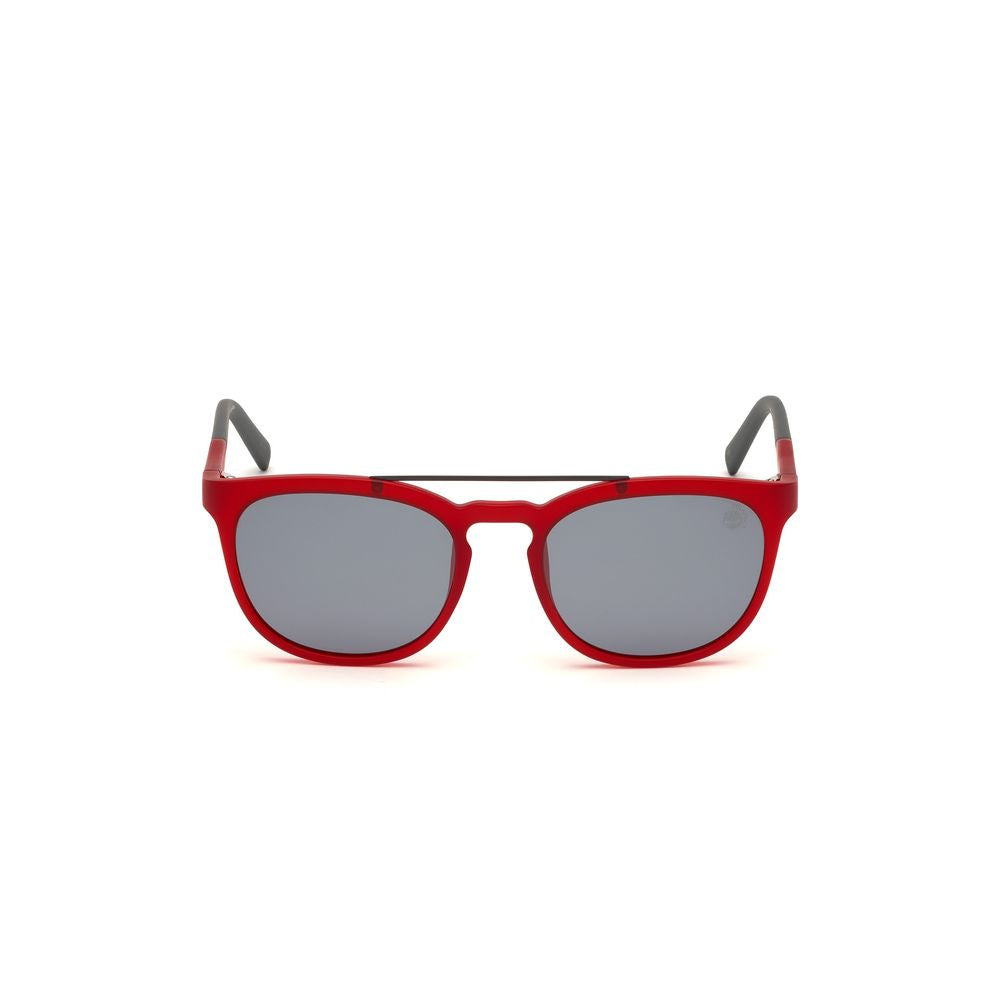 Lunettes de soleil injectées rouges Timberland