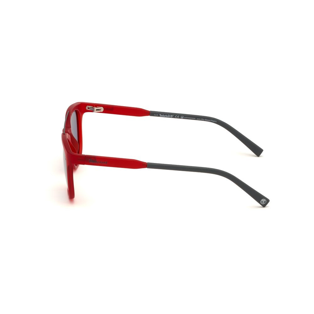 Lunettes de soleil injectées rouges Timberland