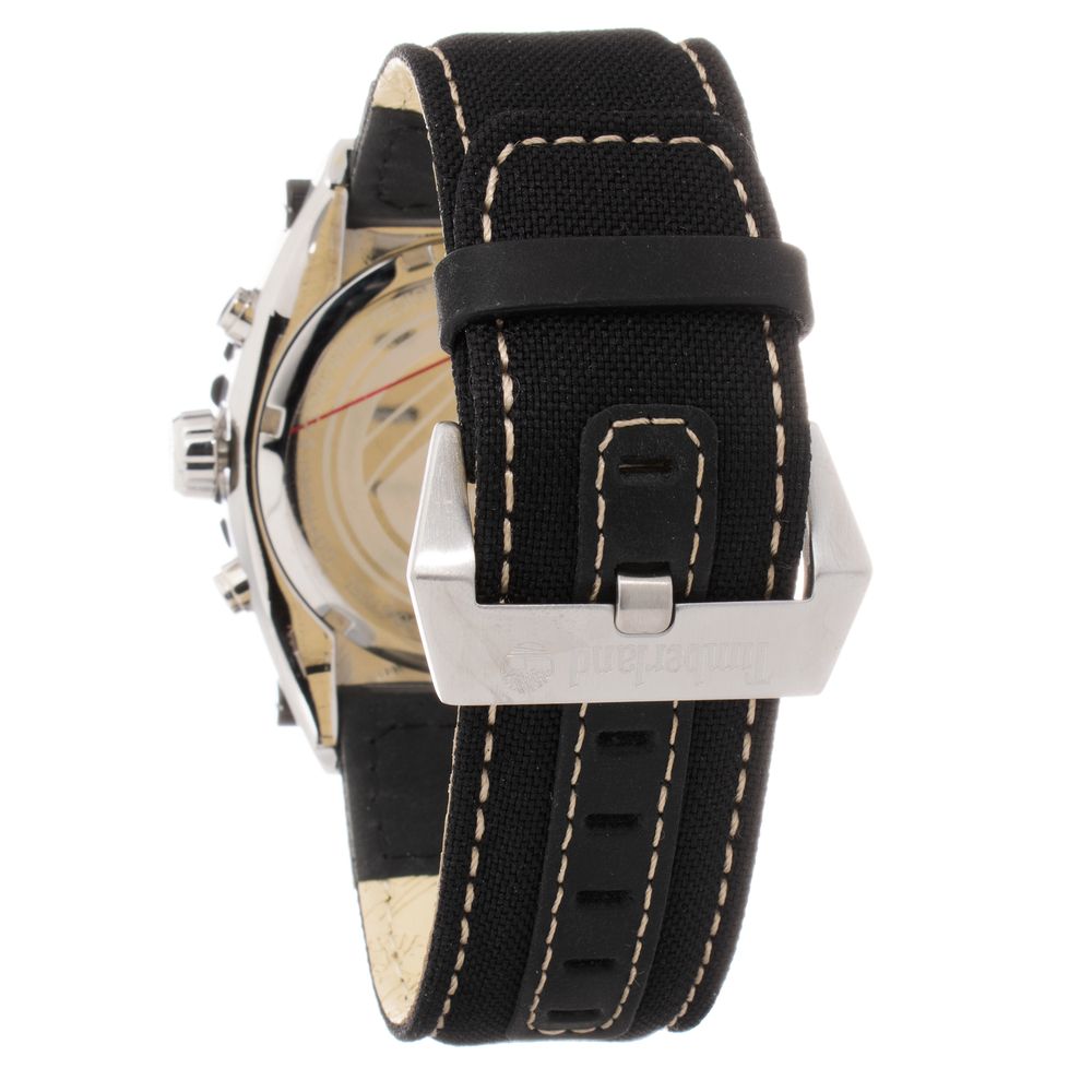 Timberland Zwart Leren Horloge