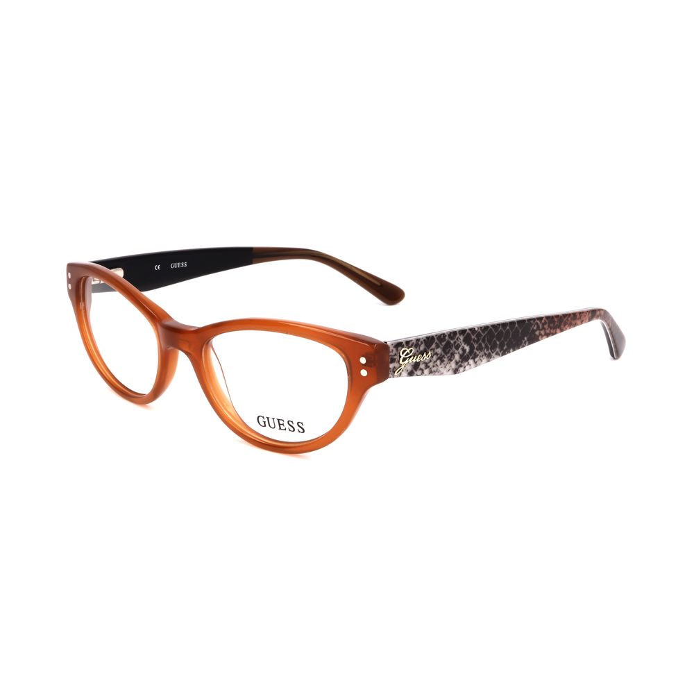 Guess plastic monturen in de kleur oranje