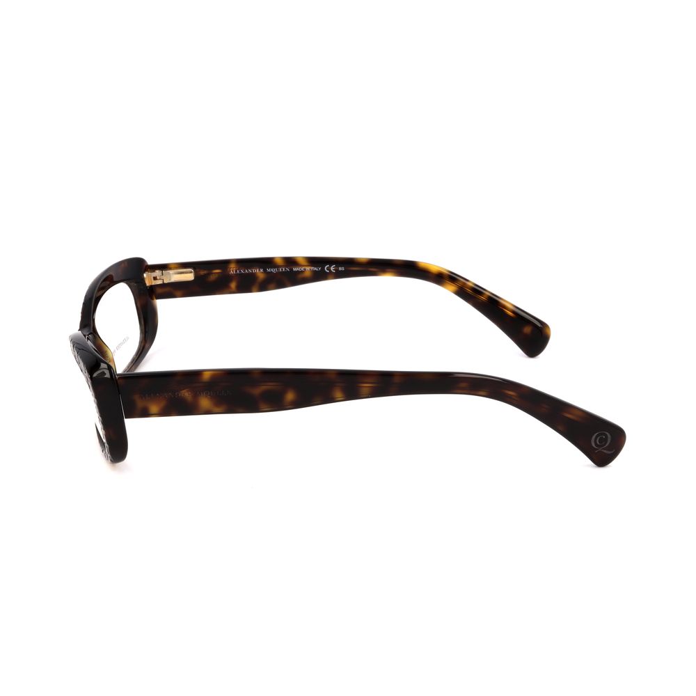 Lunettes à montures bicolores en acétate Alexander McQueen