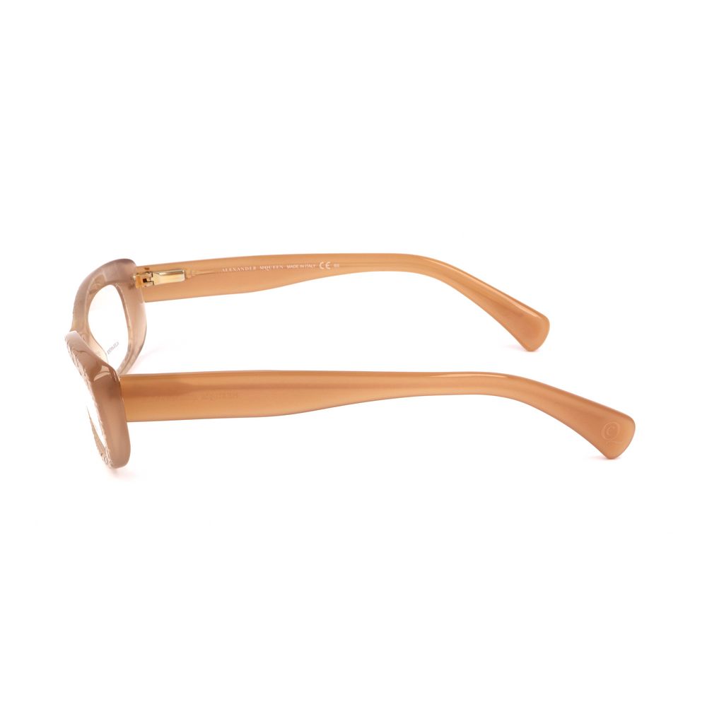 Lunettes à montures bicolores en acétate Alexander McQueen