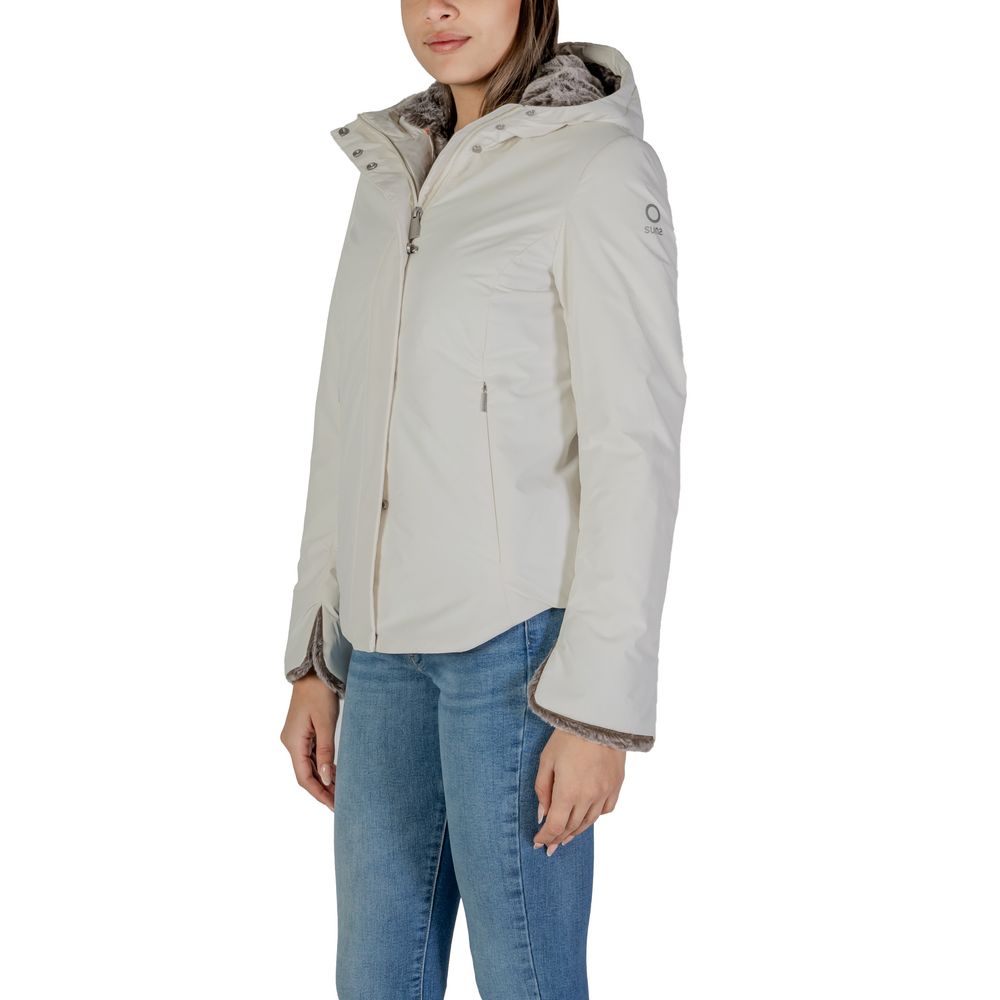 Vestes et manteaux en polyester avec protection solaire