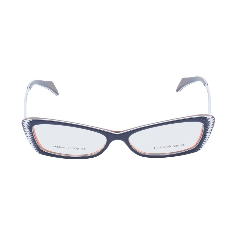 Lunettes à montures en acétate multicolore Alexander McQueen