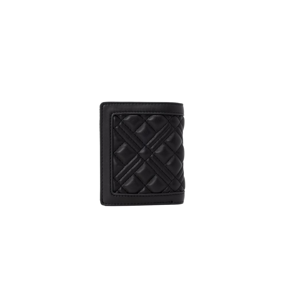 Love Moschino Zwarte Polyethyleen Portemonnee