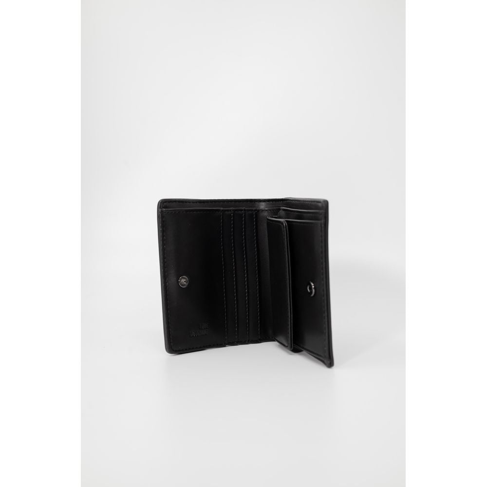 Love Moschino Zwarte Polyethyleen Portemonnee