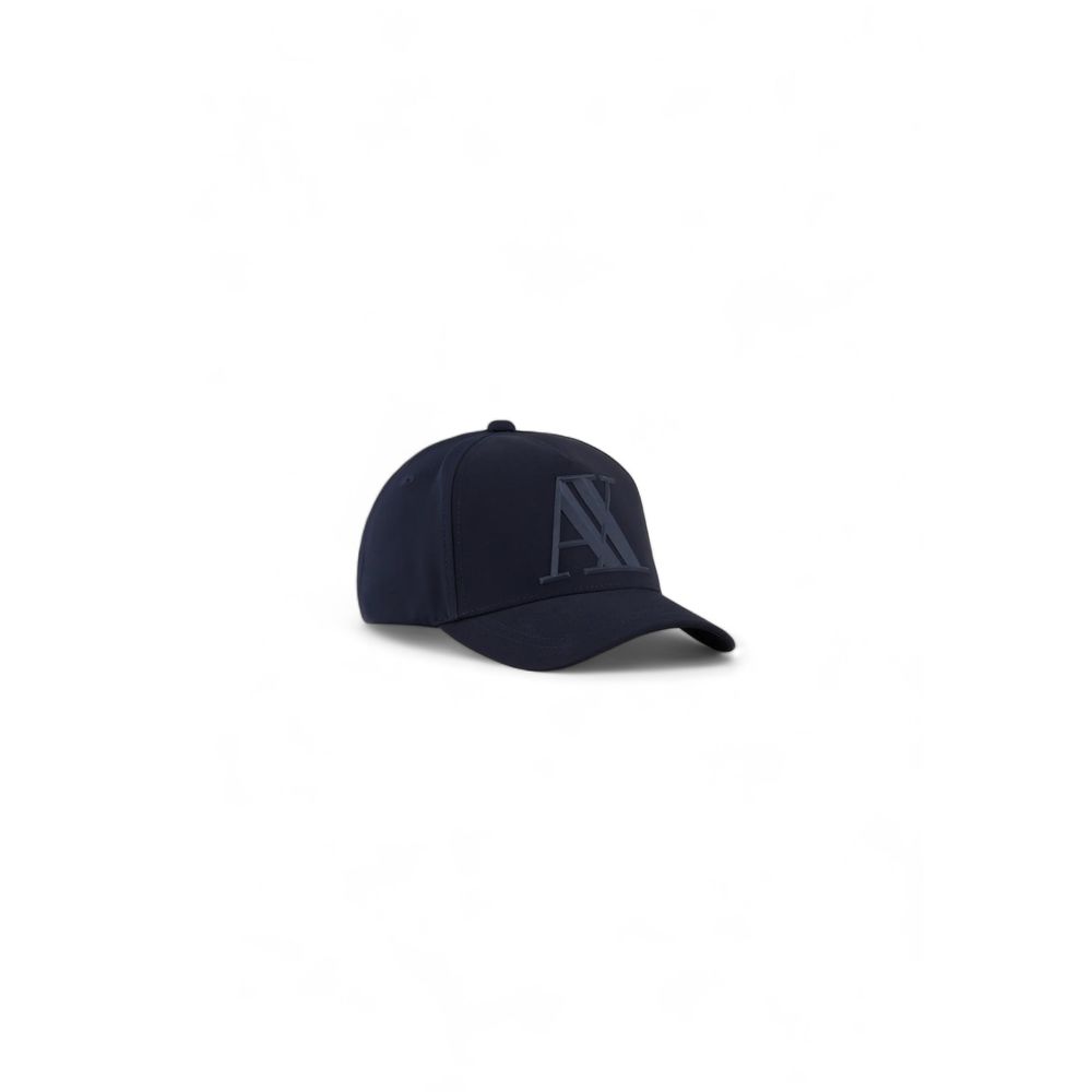 Armani Exchange Blauwe Polyester Petten Honkbalpet