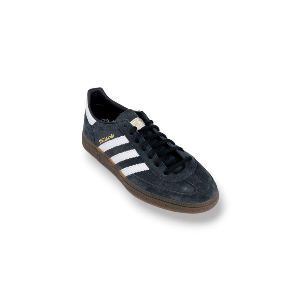 Baskets en cuir suédé noir Adidas