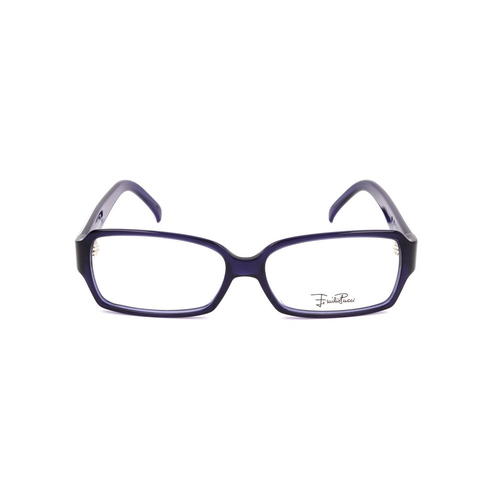 Emilio Pucci blauwe brillenglazen