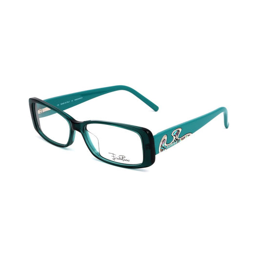 Montures de lunettes en plastique noir Emilio Pucci
