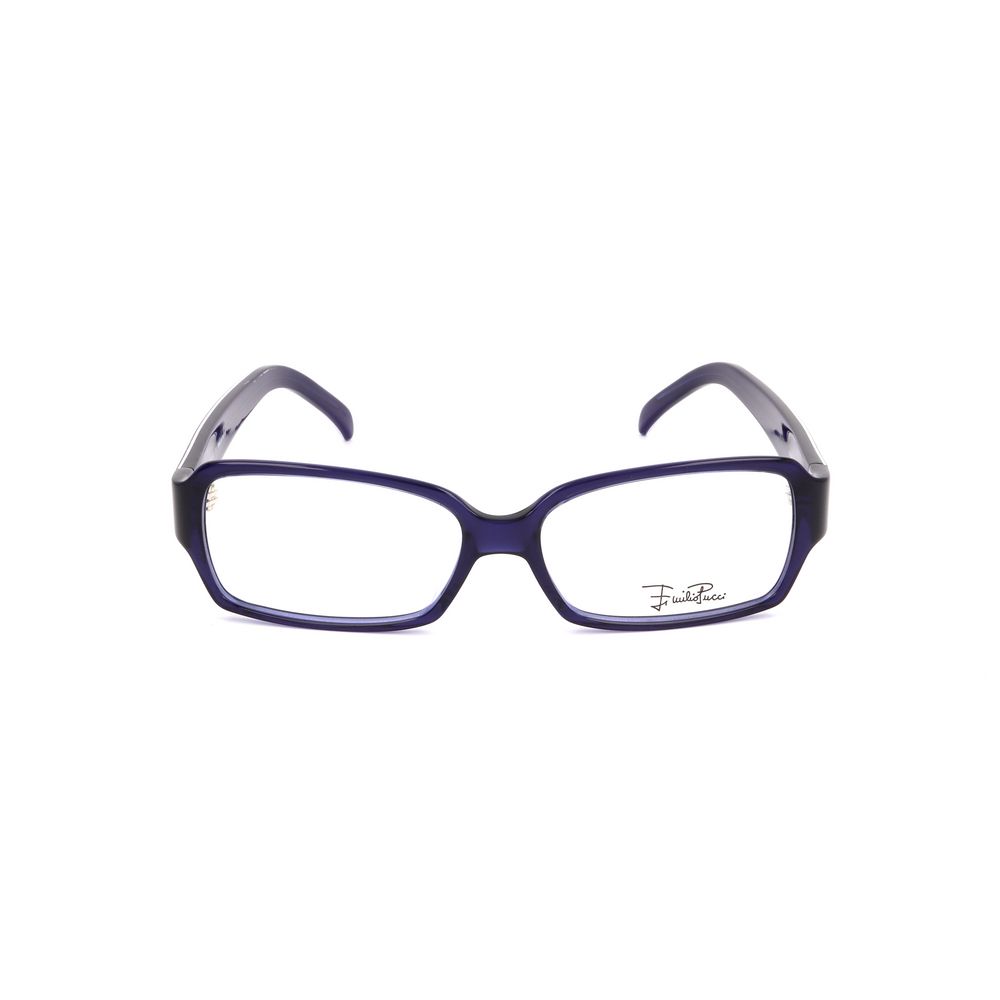 Emilio Pucci blauwe brillenglazen