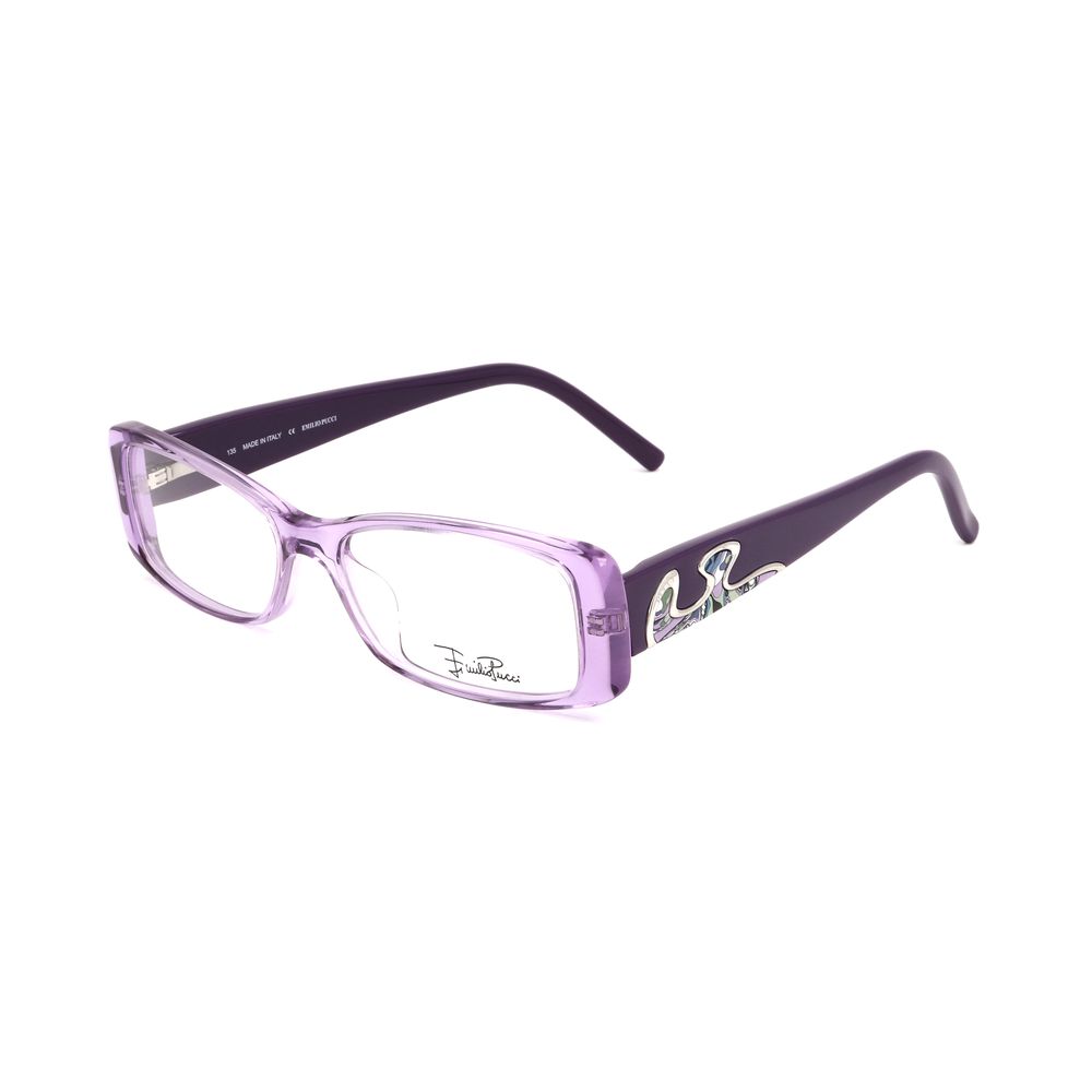 Emilio Pucci Purple Plastic Brilmonturen