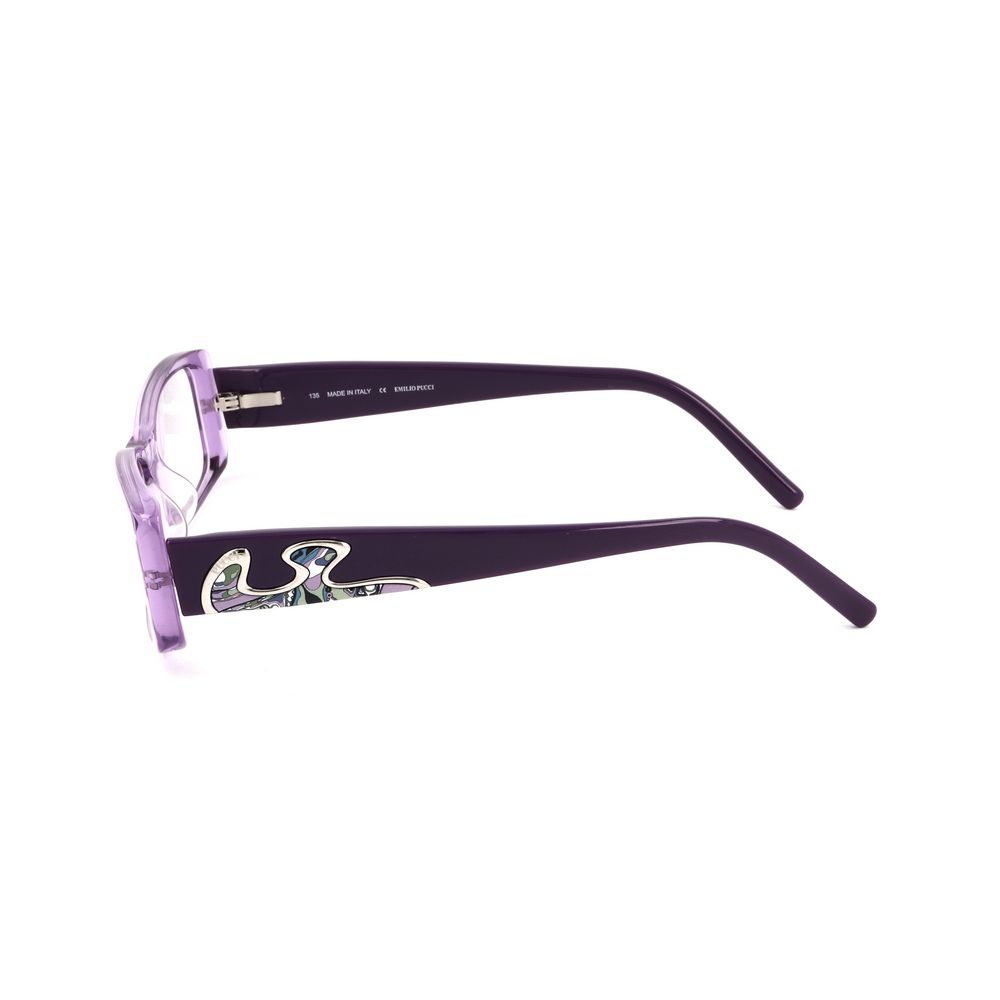 Emilio Pucci Purple Plastic Brilmonturen