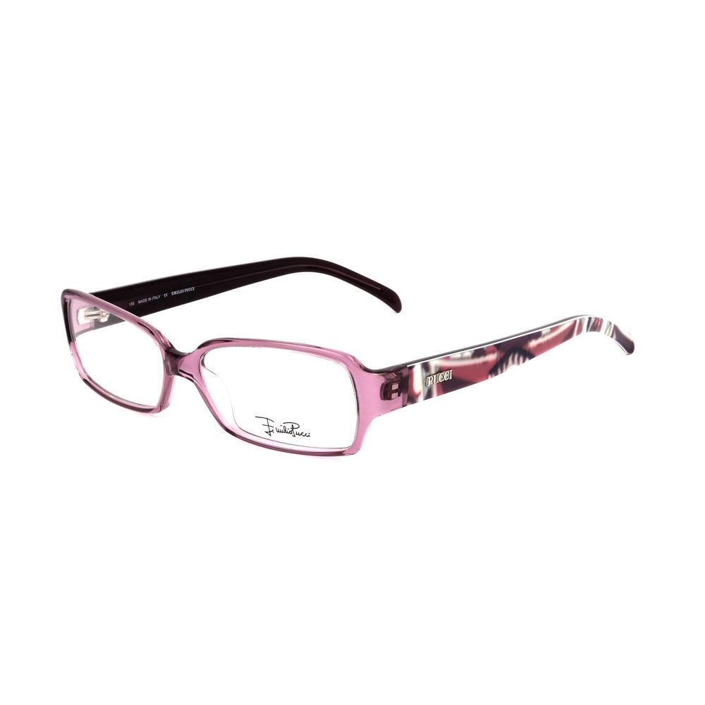Emilio Pucci Purple Plastic Brilmonturen