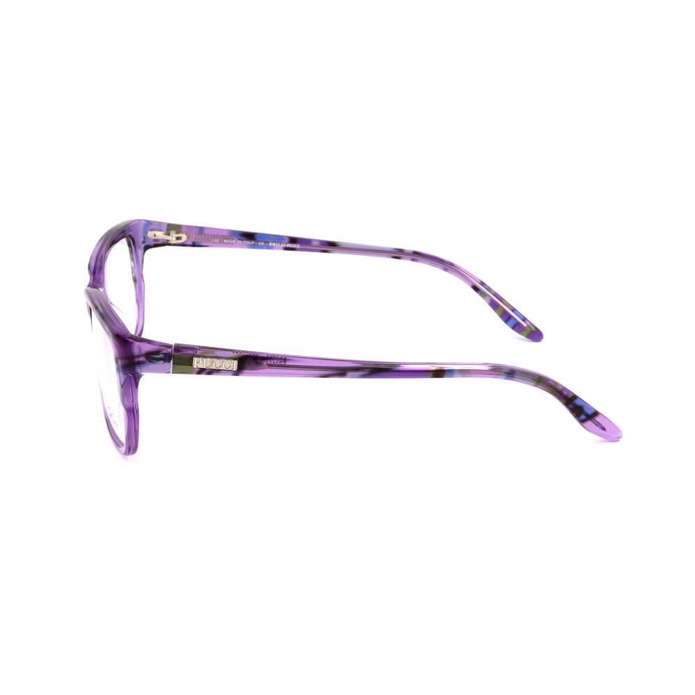 Emilio Pucci Purple Plastic Brilmonturen