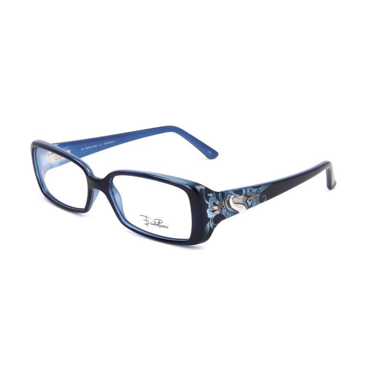 Lunettes Emilio Pucci à montures en plastique bleu