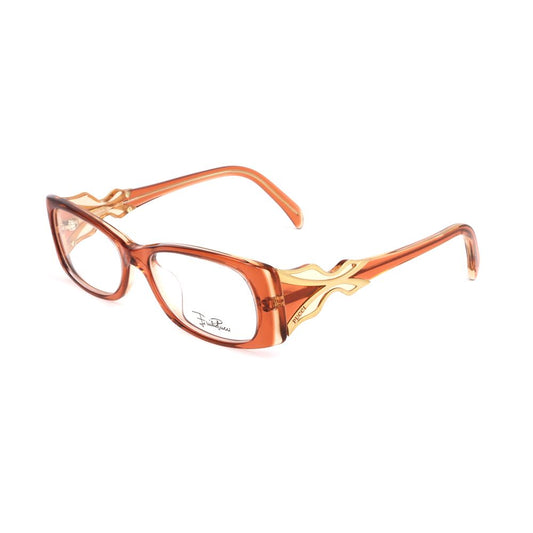 Emilio Pucci brillenglazen in oranje plastic montuur