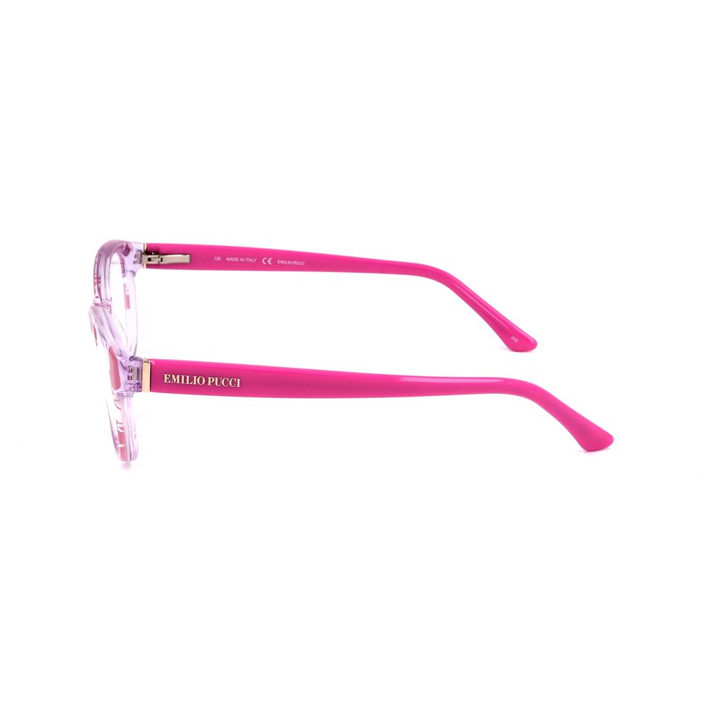 Montures en plastique multicolores Emilio Pucci