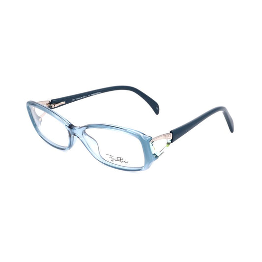 Lunettes Emilio Pucci à montures en plastique bleu