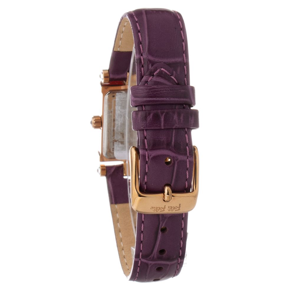 Montre Folli Follie en cuir violet