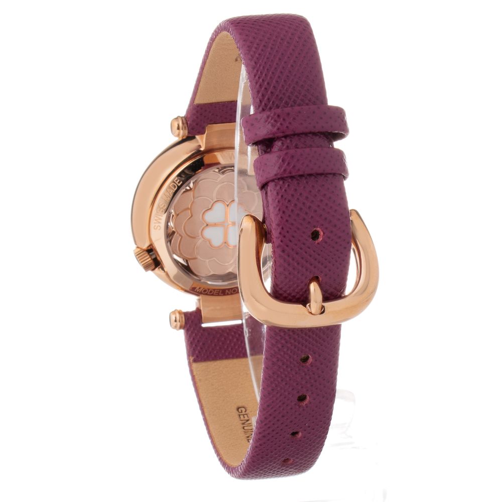 Montre Folli Follie en cuir violet