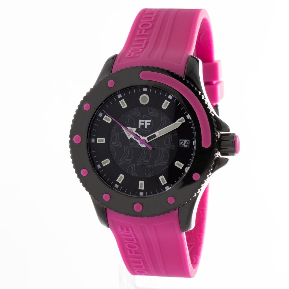 Folli Follie Paars Plastic Horloge