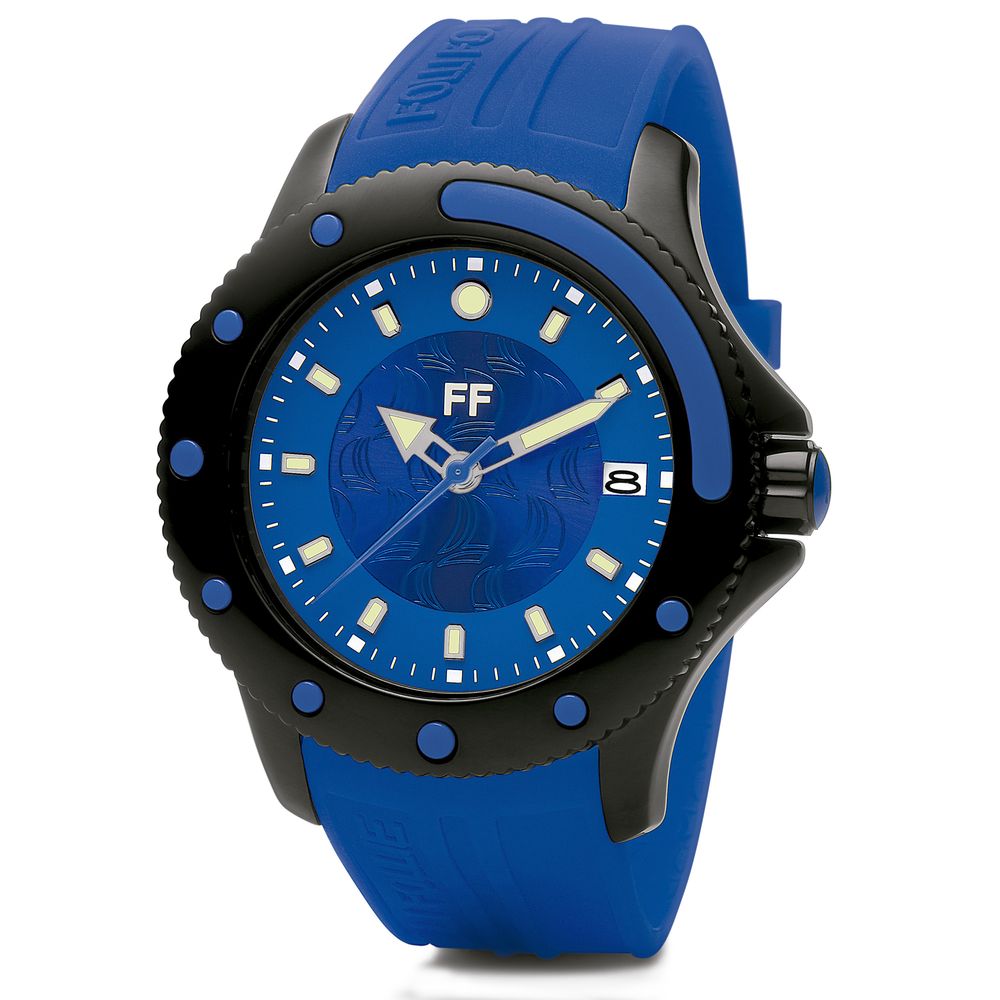 Montre synthétique bleue Folli Follie