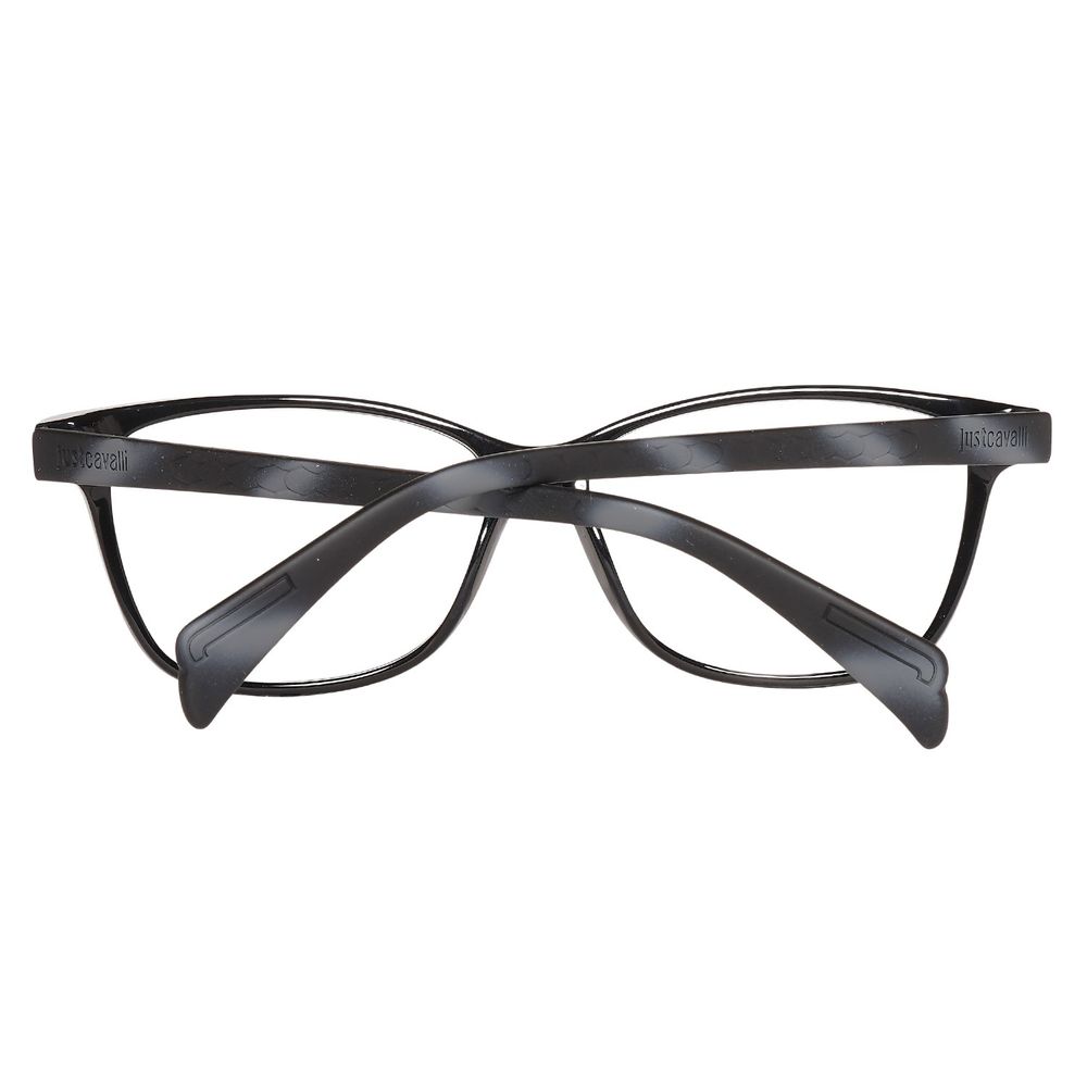 Montures de lunettes en plastique noir Just Cavalli