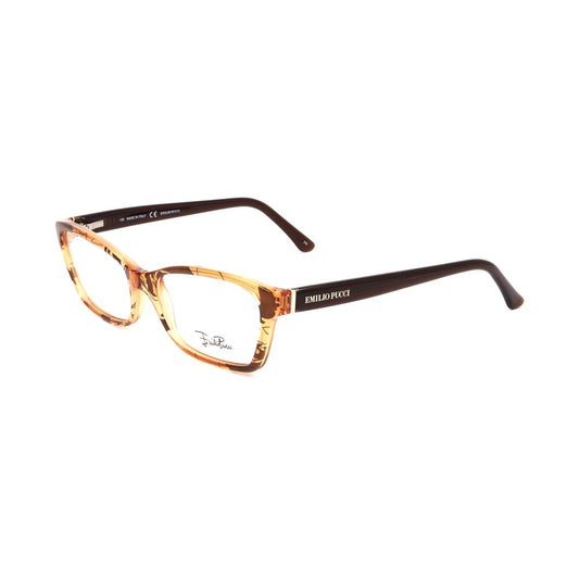 Lunettes Emilio Pucci à montures bicolores en plastique