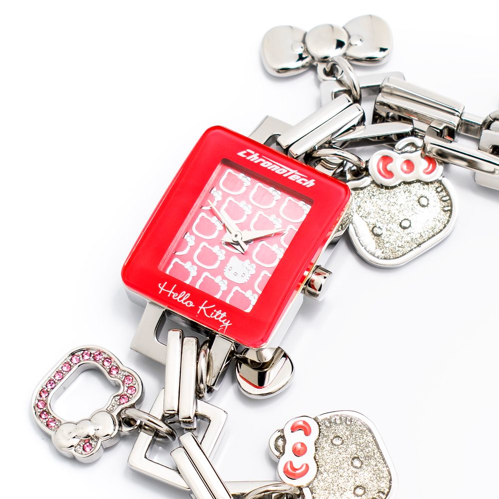 Chronotech Silver Stainless Steel Watch