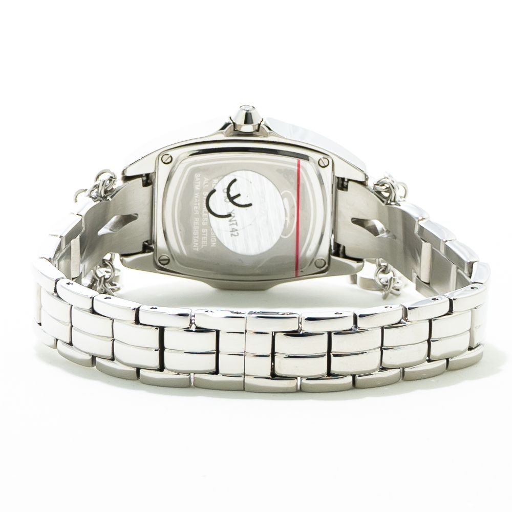 Chronotech Silver Stainless Steel Watch