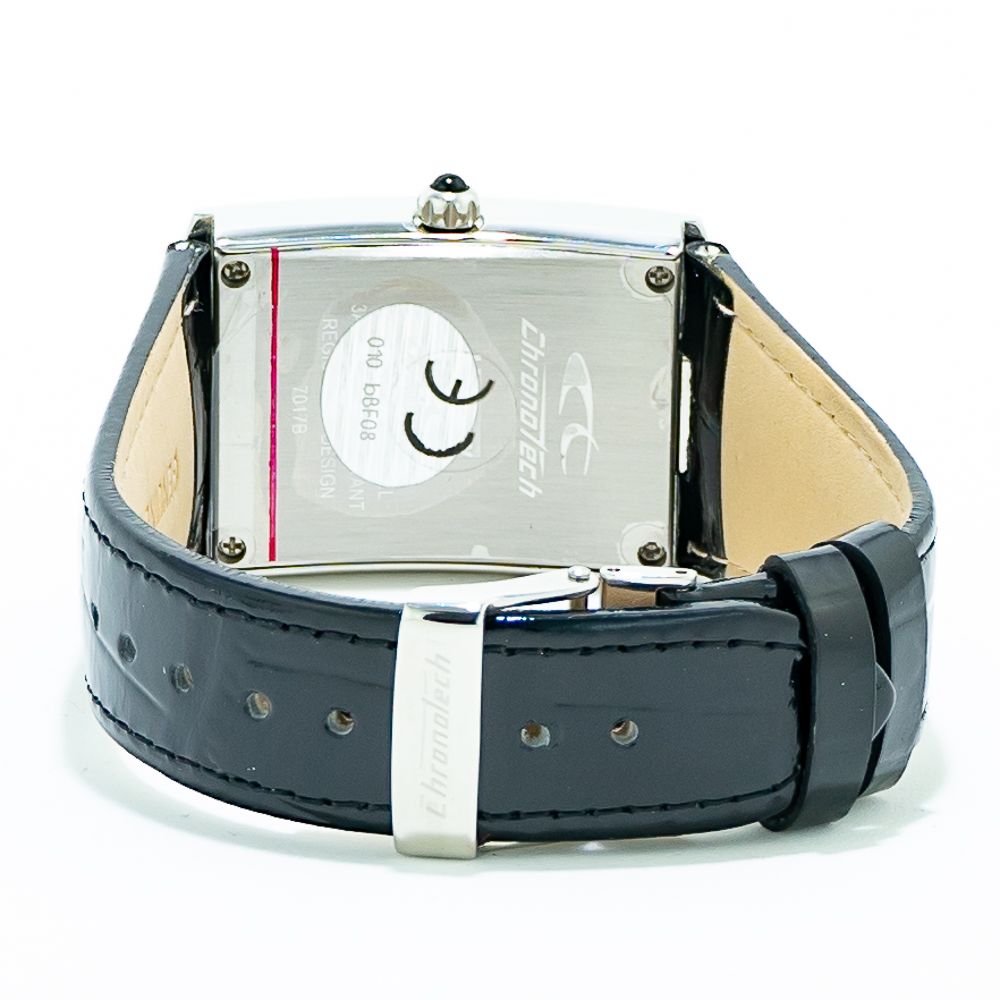Chronotech Silver Stainless Steel Watch