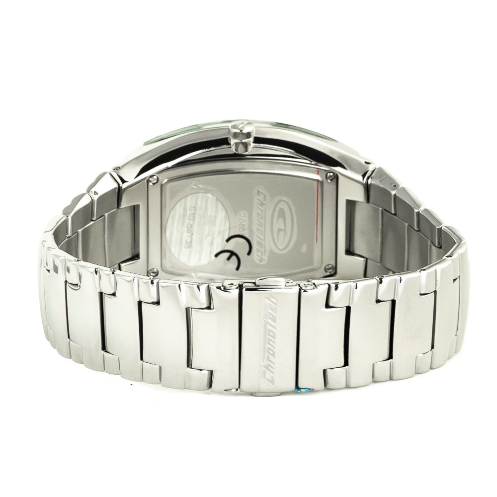 Chronotech Silver Stainless Steel Watch