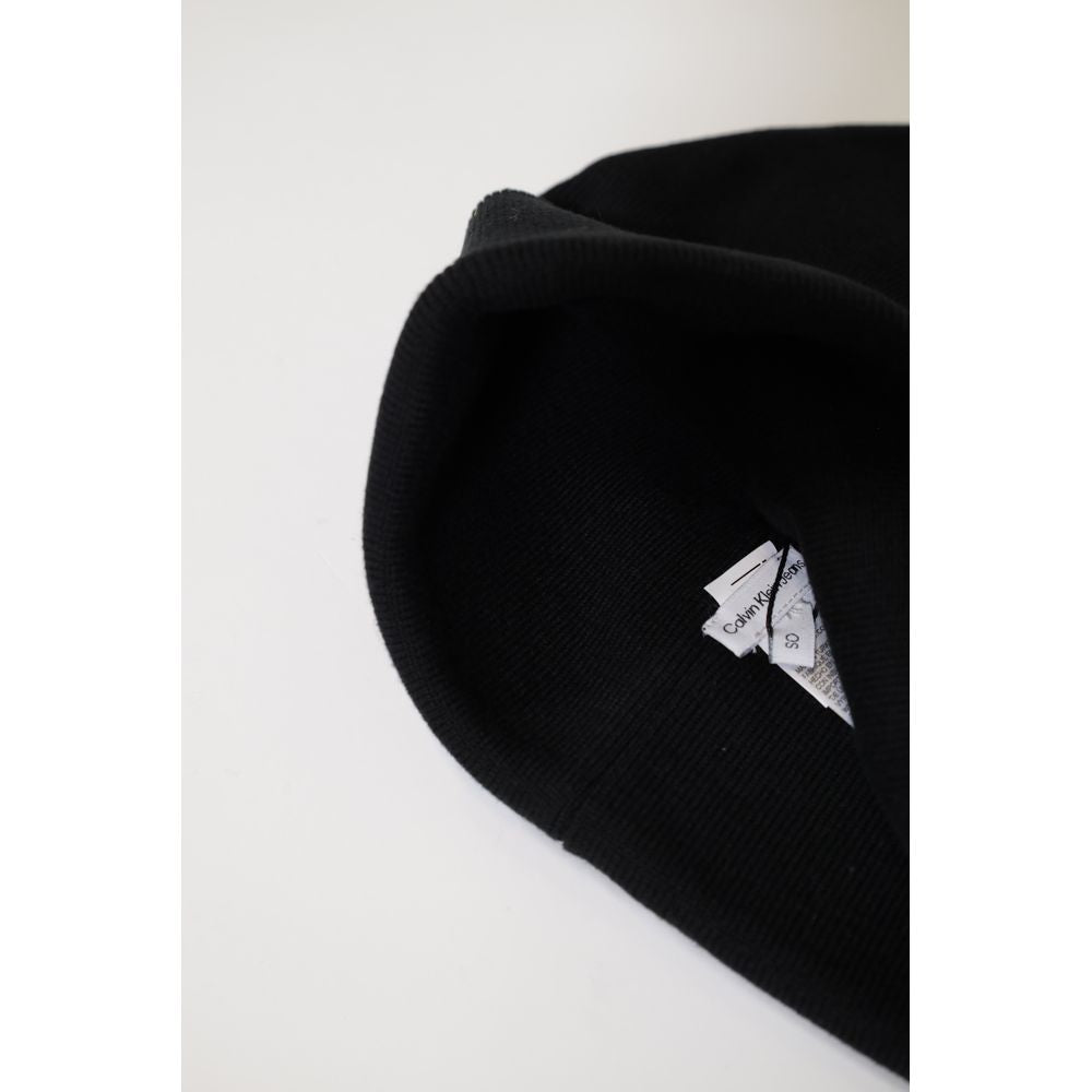 Calvin Klein Jeans Zwarte Gerecyclede Polyester Petten Baseballpet