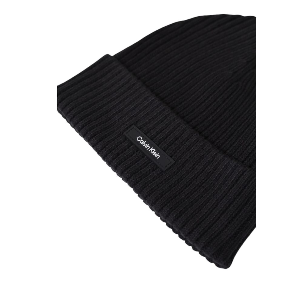 Calvin Klein Zwarte Biologische Katoenen Petten Baseballpet
