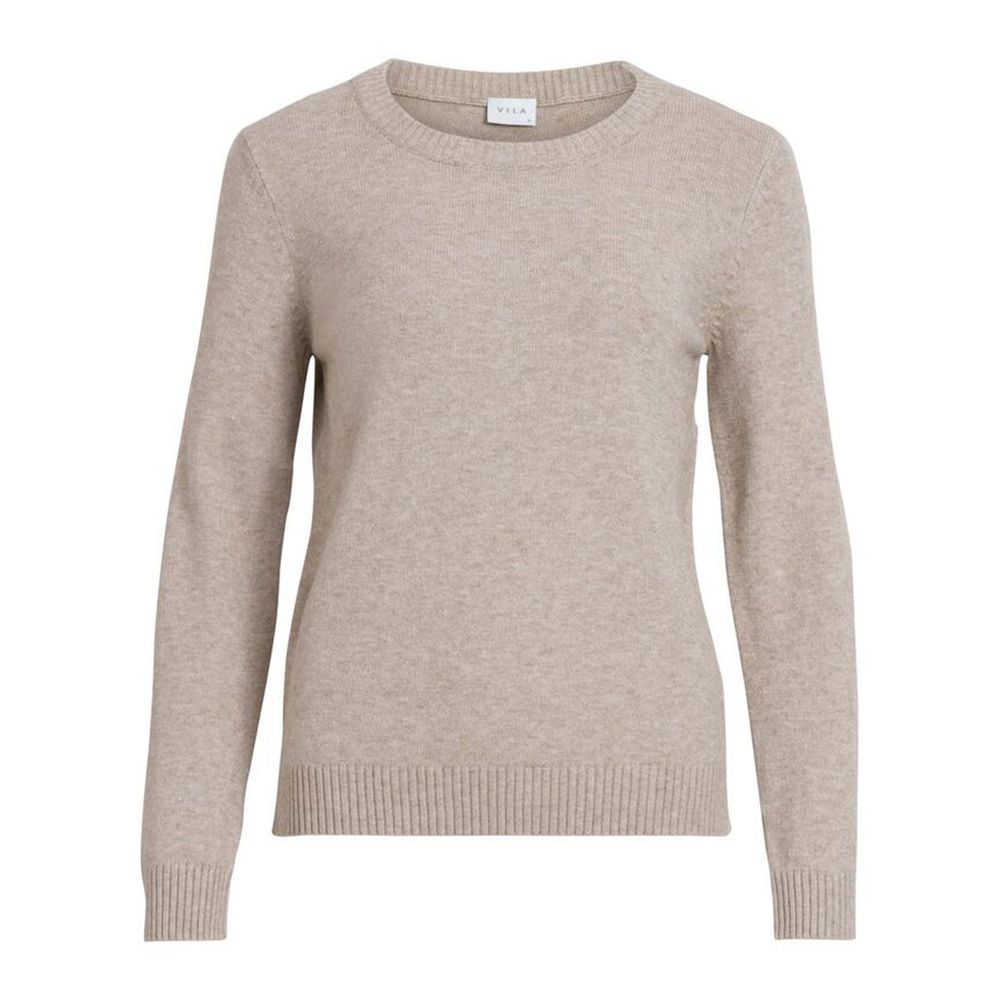 Pull en viscose beige Vila Clothes