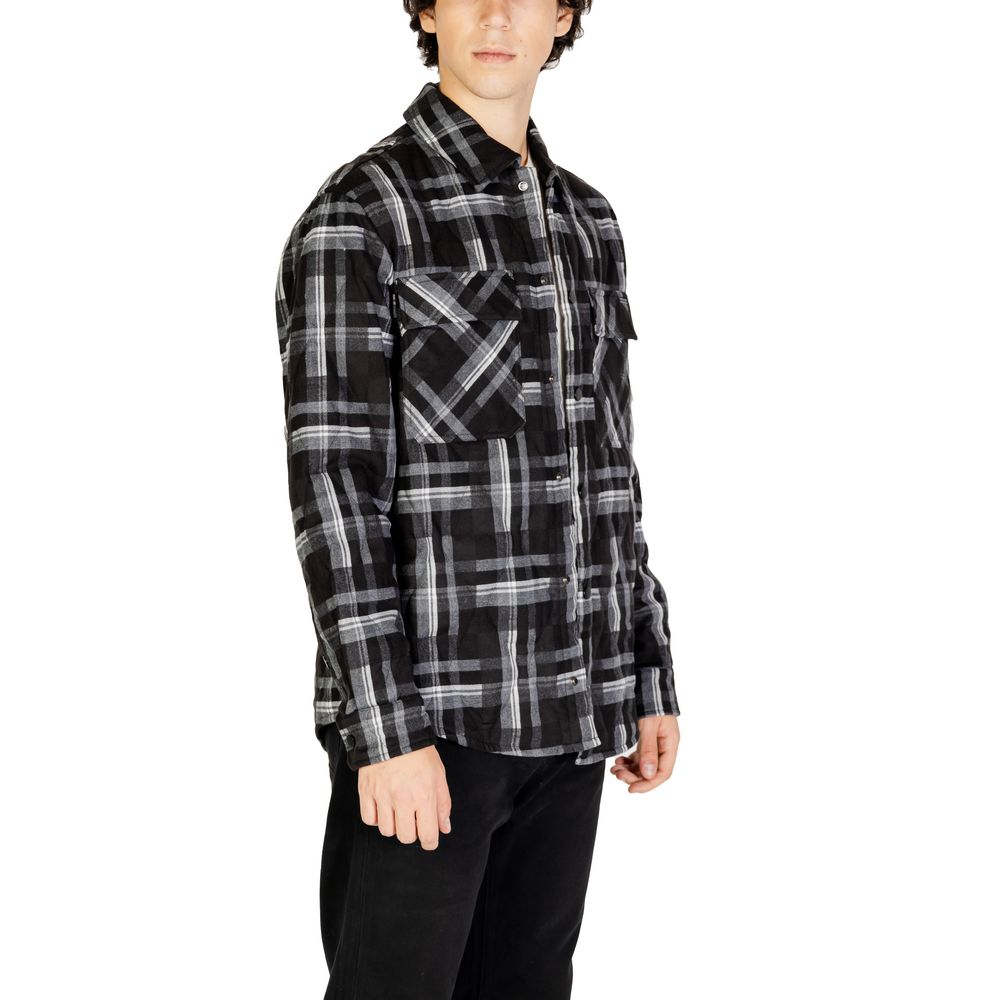 Vestes et manteaux en polyester noir de Gianni Lupo
