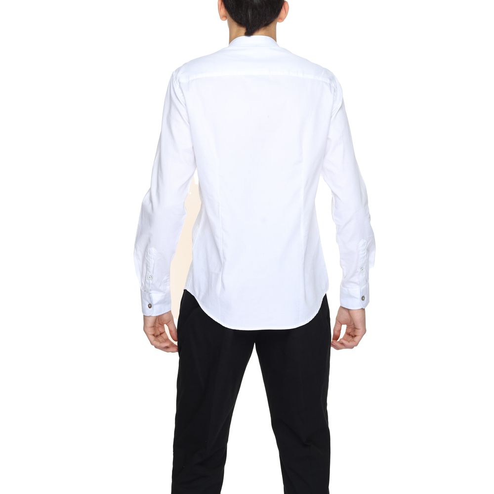 Chemise en coton blanc de Gianni Lupo