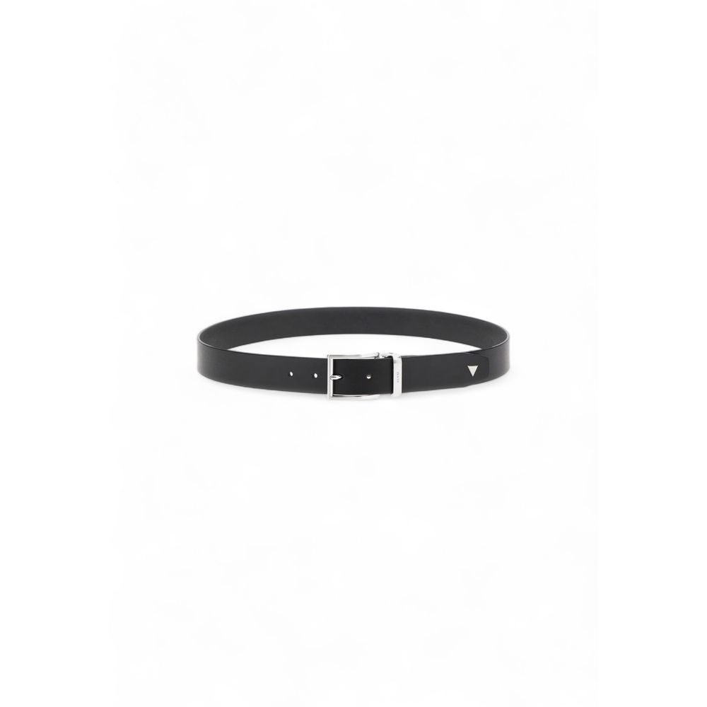 Guess zwarte leren riem