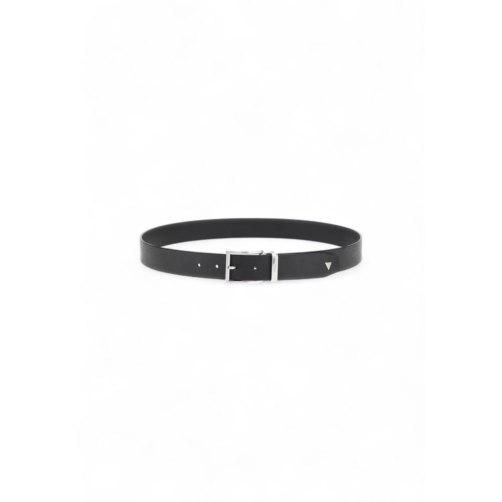Guess zwarte leren riem