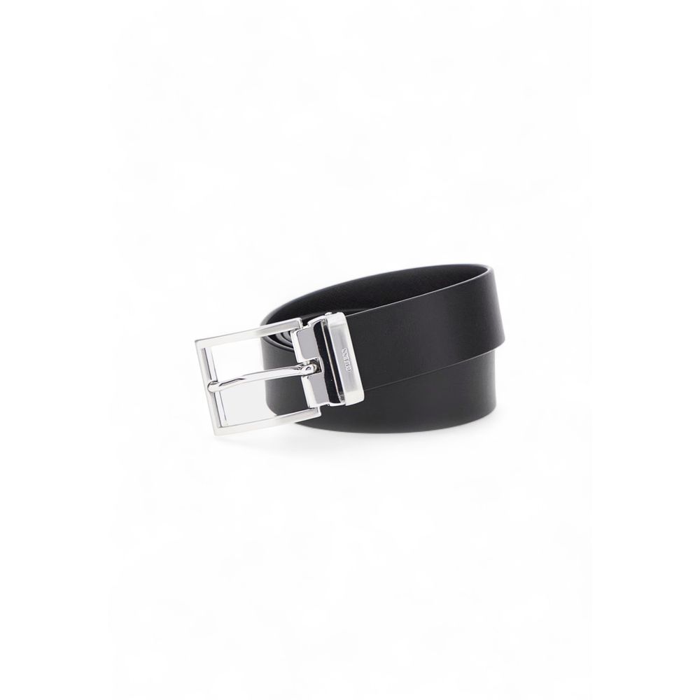 Guess zwarte leren riem