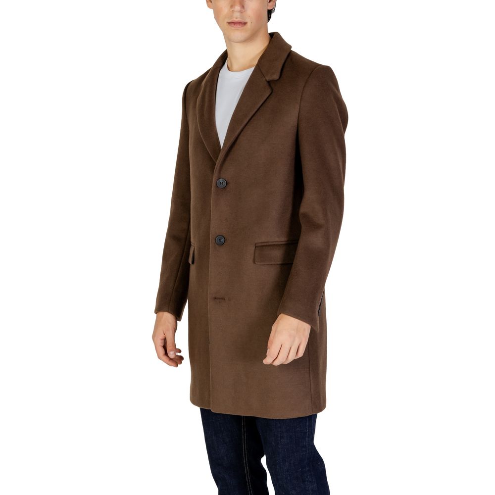 Manteau en polyester brun d'Antony Morato