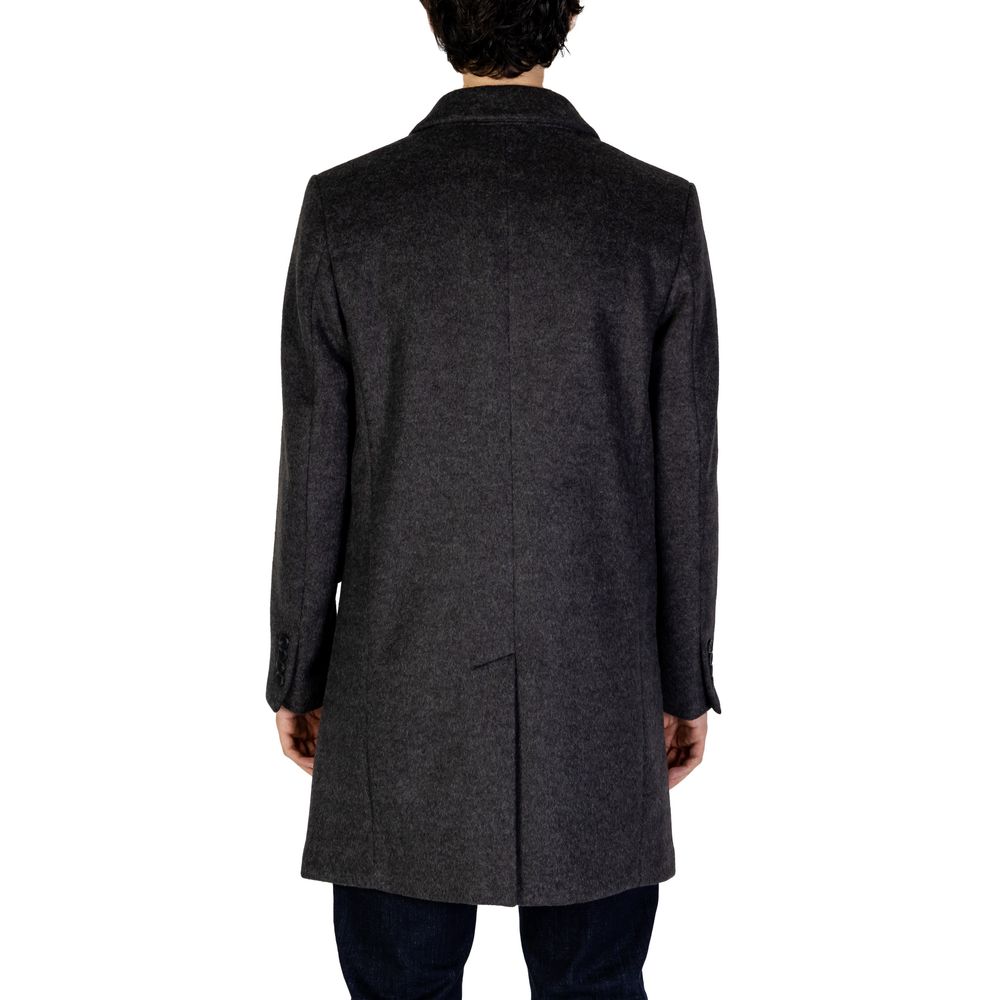 Antony Morato grijze polyester jas