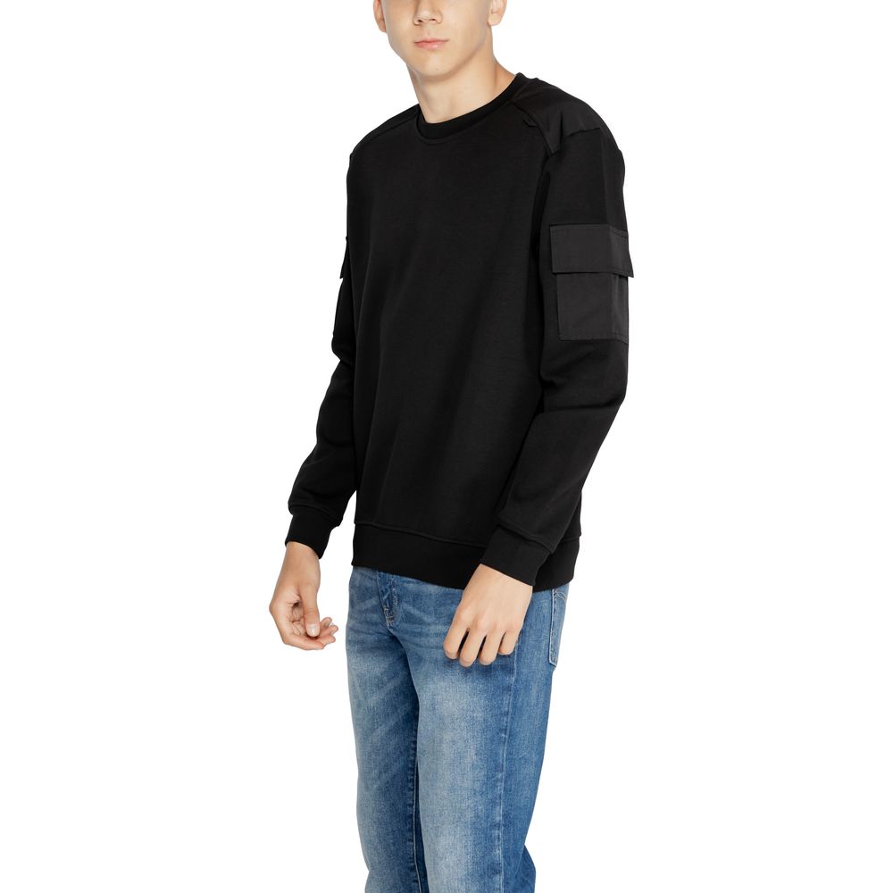 Antony Morato Zwart Katoenen Sweatshirt