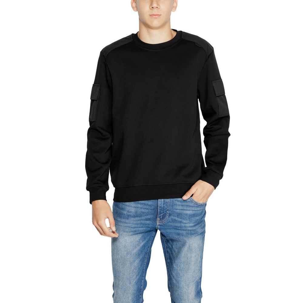 Antony Morato Zwart Katoenen Sweatshirt