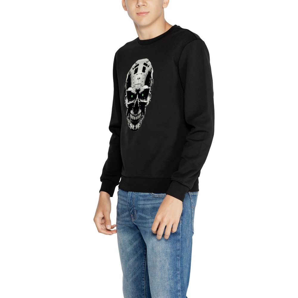 Antony Morato Zwart Katoenen Sweatshirt