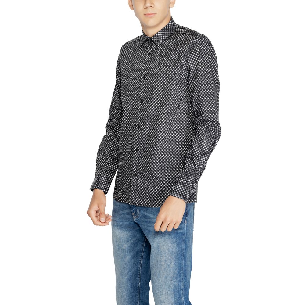 Chemise en coton grise d'Antony Morato