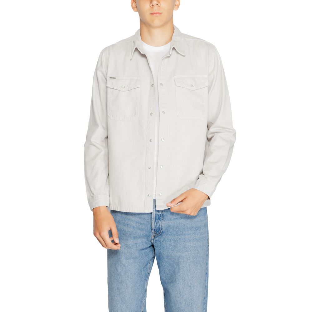 Chemise en coton grise d'Antony Morato